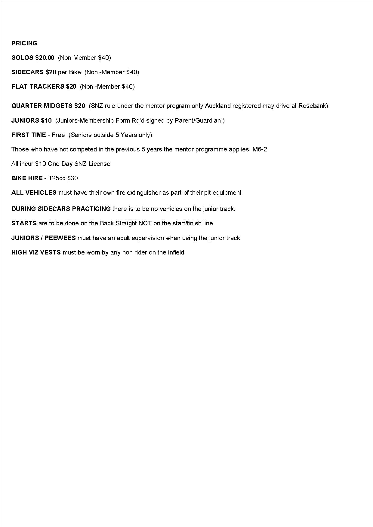 Index of docs format 